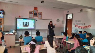 Aydın'ın Efeler ve İncirliova ilçelerinde düzenlenen eğitim etkinlikleri ile öğrenciler,