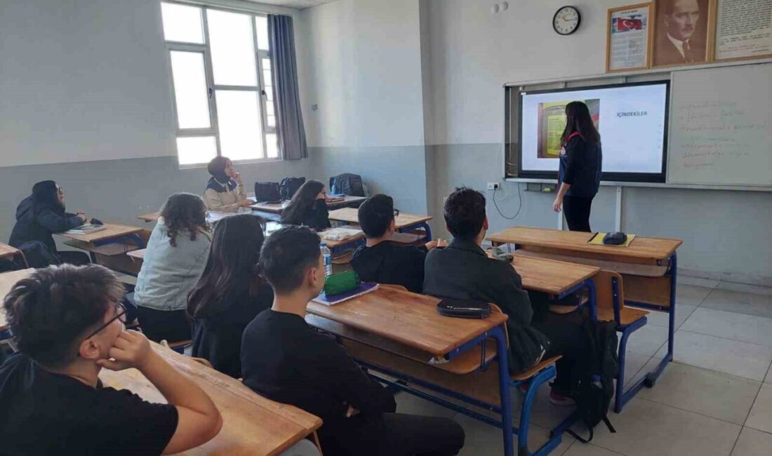 Söke’de Öğrencilere Gıda Okuryazarlığı ve Etiket Okuma Eğitimi Verildi Söke İlçe Tarım ve Orman Müdürlüğü, Adnan Menderes Mesleki ve