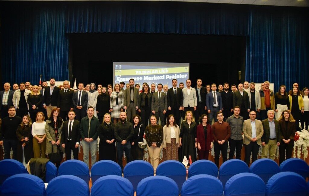 Ondokuz Mayıs Üniversitesi’nde Erasmus+ Projeleri Bilgilendirme Toplantısı Gerçekleştirildi Ondokuz Mayıs Üniversitesi, Türkiye Ulusal Ajansı iş birliğiyle "Yıldızlar Ligi