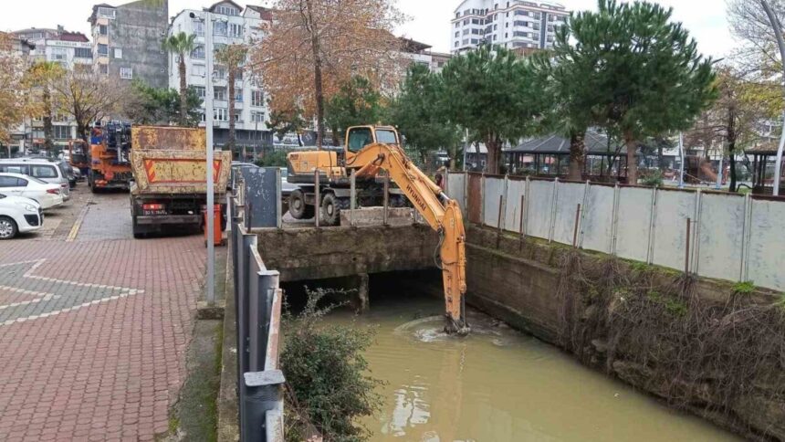 Fatsa’daki su taşkınları için 30 yıl aradan sonra temizleme çalışmaları tamamlandı