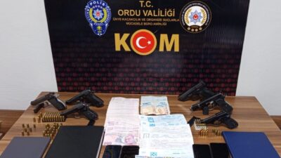 Ordu'da düzenlenen tefecilik operasyonunda 3 şüpheliden İsmail K. tutuklandı. Ünye