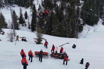 Ordu’daki kayak merkezinde gerçeğini aratmayan kurtarma tatbikatı