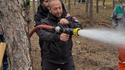 Anadolu Üniversitesi Arama ve Kurtarma (AUSAR) Ekibi, Eskişehir'deki Kocakır Yangın