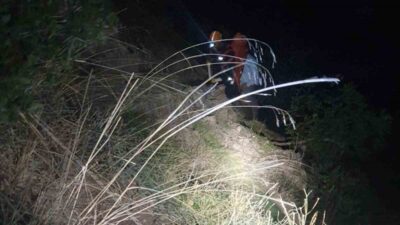 Bursa'nın Gürsu ilçesinde ormanlık alanda mahsur kalan 58 yaşındaki Selami