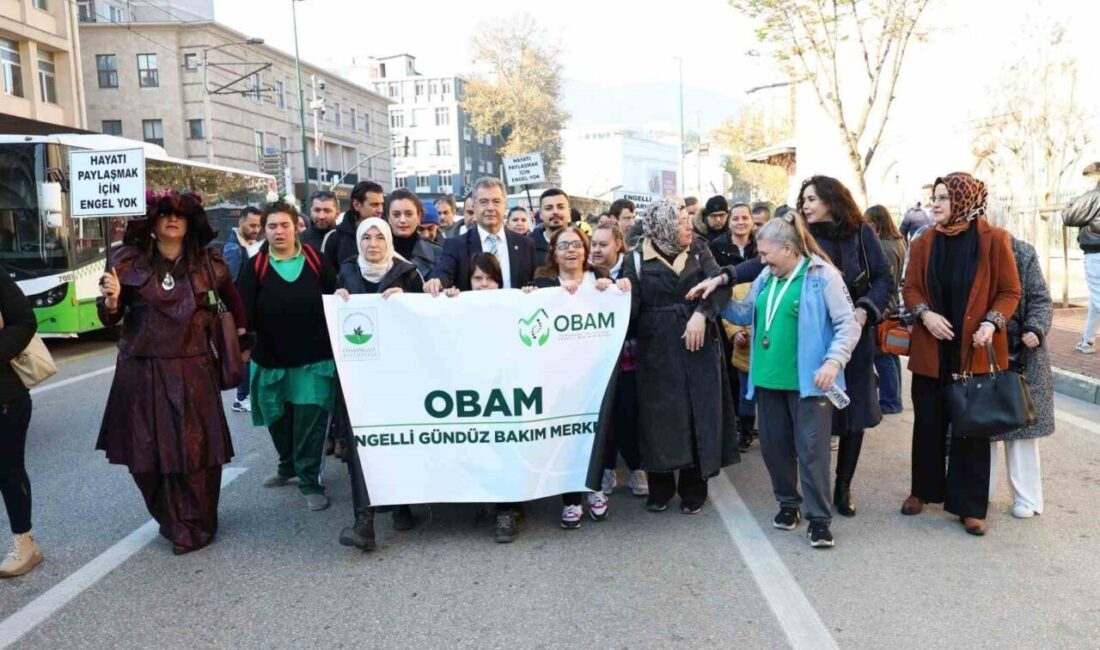 Osmangazi Belediyesi Engelli Bakım Merkezi üyeleri, 3 Aralık Dünya Engelliler