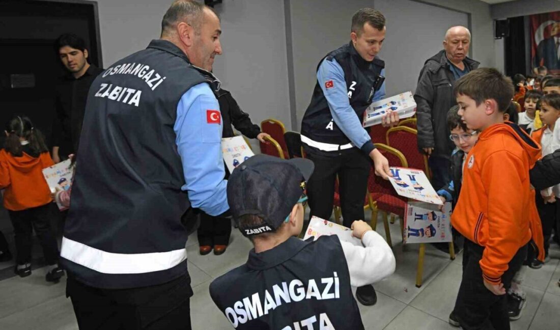 Osmangazi Belediyesi, öğrenciler için düzenlediği etkinlikte zabıta görevlerini tanıttı. Orhan