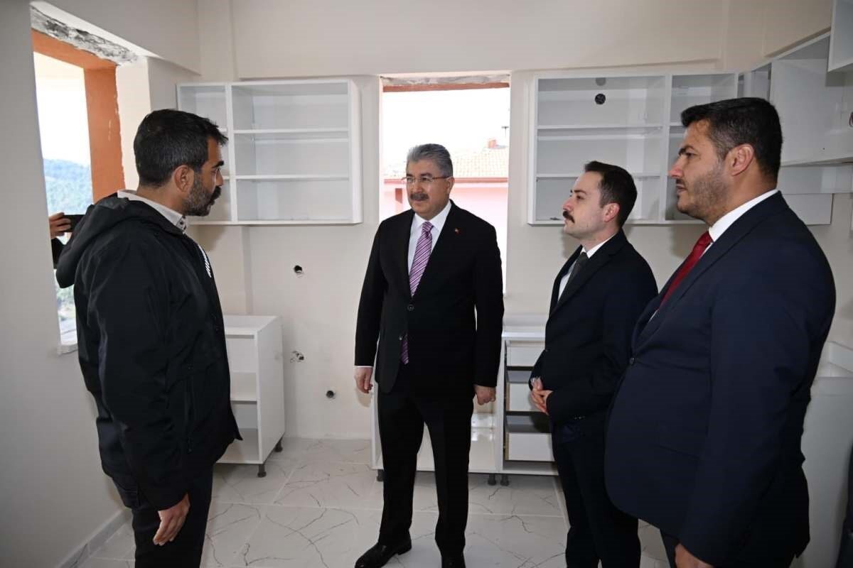 Kahramanmaraş merkezli depremler sonrası Osmaniye'nin Hasanbeyli ilçesinde 27 adet 2