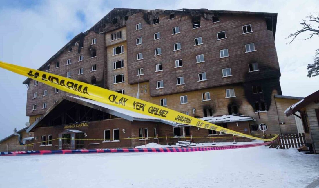 Bolu'daki Grand Kartal Otel'de 78 kişinin öldüğü yangınla ilgili davada