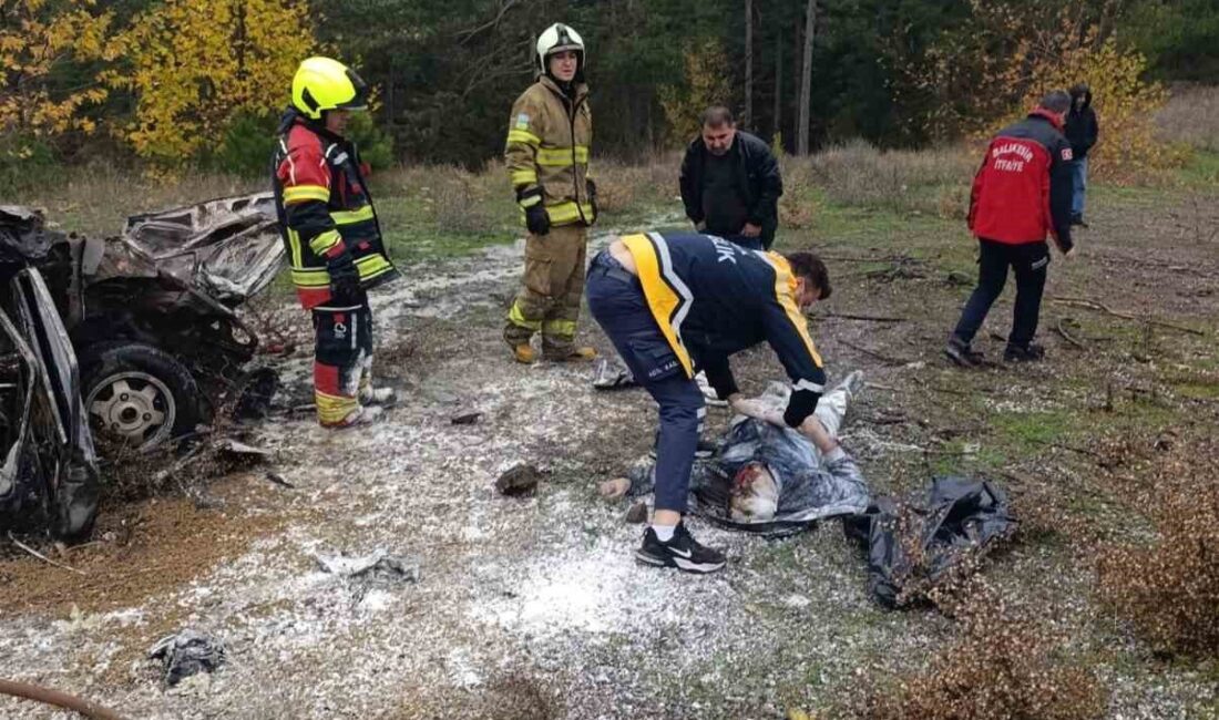 Balıkesir’in Sındırgı ilçesinde tır ve otomobilin çarpışması sonucu Ali Koç