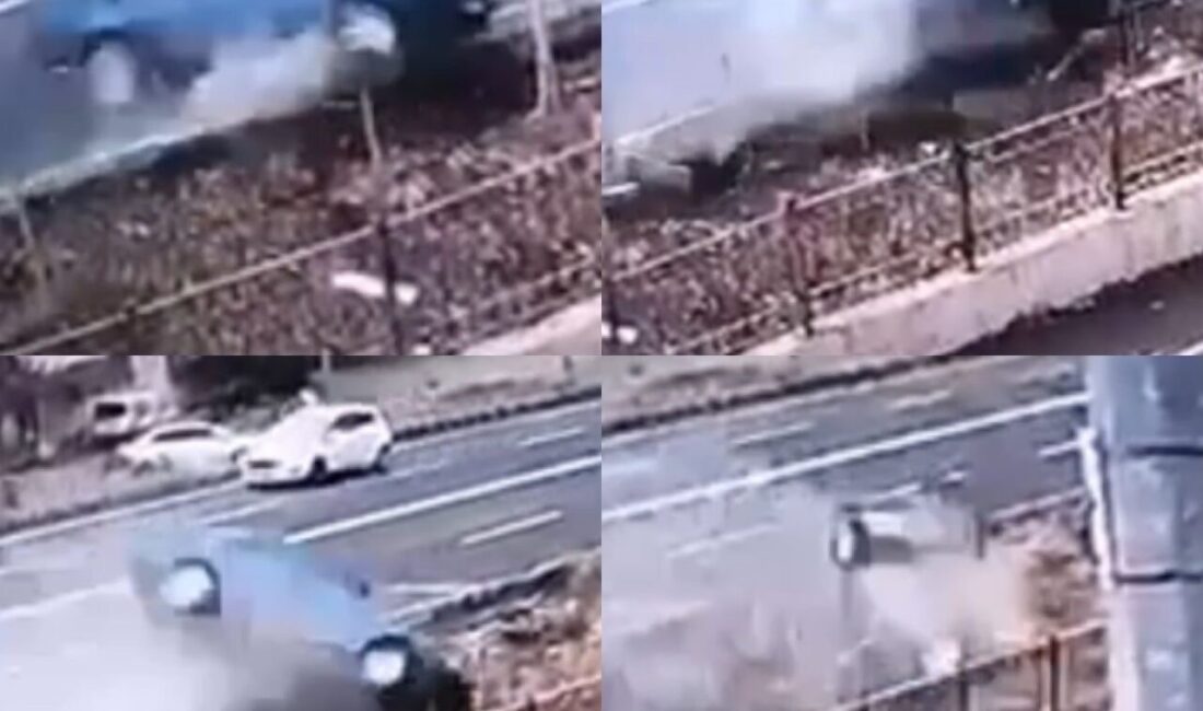 Kahramanmaraş'ın Süleyman Şah Mahallesi'nde H.C.N. (18) yönetimindeki Tofaş marka otomobil,