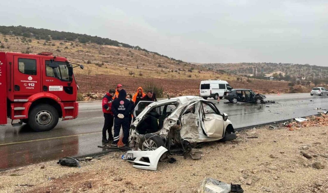 Kahramanmaraş'ta meydana gelen trafik kazasında, İstanbul Kağıthane 13 No’lu Aile