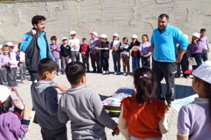 Ozan Köyü’nde çocuklara sağlıklı yaşam eğitimi