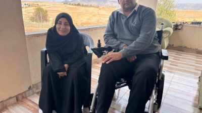 Polis memuru Mustafa Şahin, 3 Aralık Dünya Engelliler Günü dolayısıyla