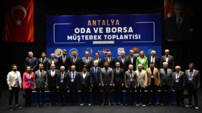 Antalya Ticaret Borsası Başkanı Ali Çandır, Antalya'nın ekonomik potansiyelini artırmak