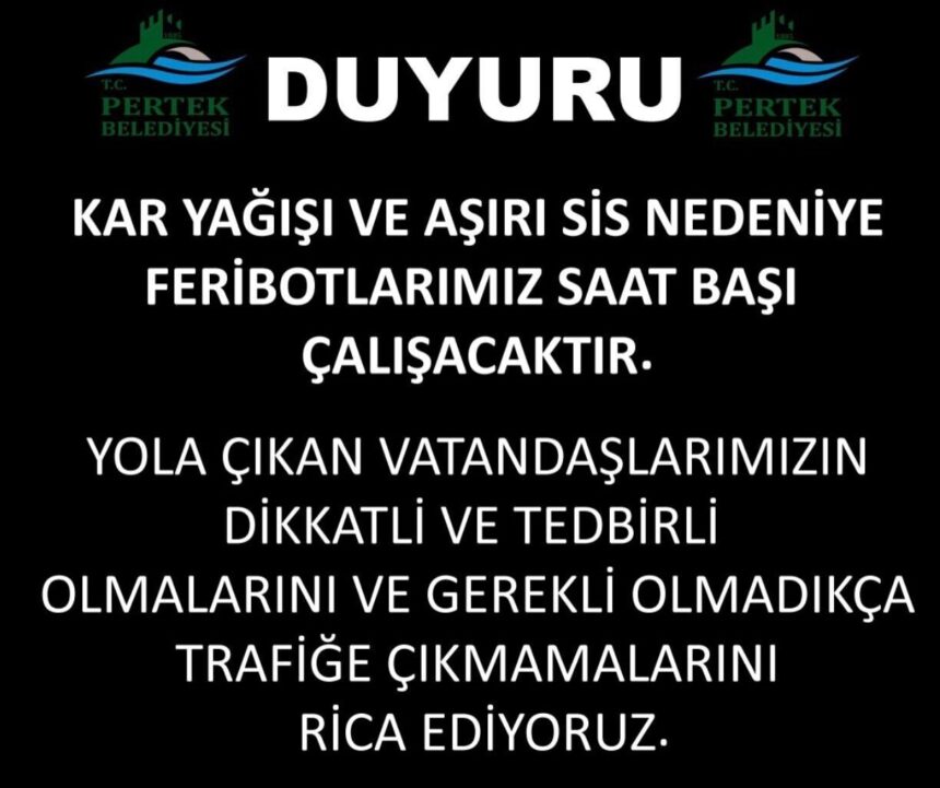 Pertek feribotları saat başı sefer yapmaya başlarken, Çemişgezek seferleri geçici olarak durduruldu.