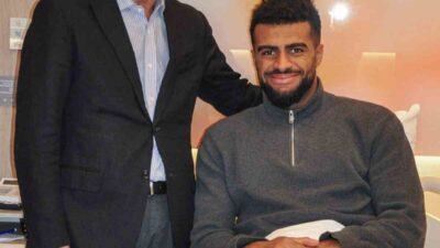 Trabzonspor'un 26 yaşındaki savunma oyuncusu Rayyan Baniya, sol kaval kemiğinden