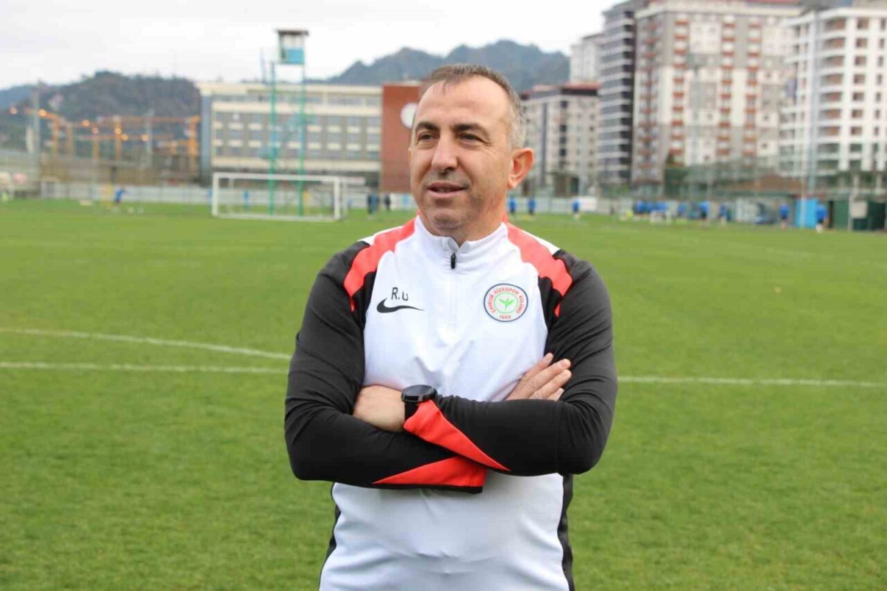 Çaykur Rizespor'un teknik direktörü Recep Uçar, Eyüpspor maçı öncesi yaptığı