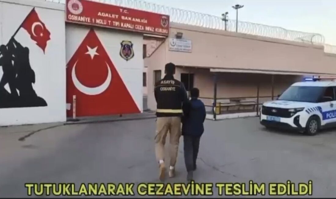 Osmaniye'de hırsızlık suçlamasıyla yakalanan T.C., iş yerlerinden birinin sadaka kutusunu