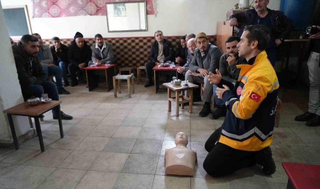 Muş’ta Zorlu Coğrafyada İlk Yardım Farkındalığı Artırıcı Eğitimler Başlatıldı Muş İl Sağlık Müdürlüğü, 112 Acil Sağlık Hizmetleri ile "Köylere