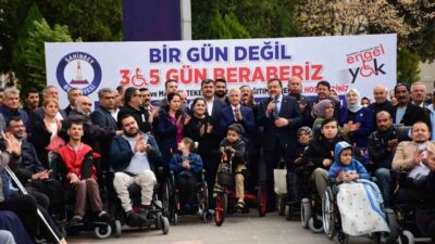 Şahinbey Belediye Başkanı Mehmet Tahmazoğlu, 3 Aralık Dünya Engelliler Günü'nde
