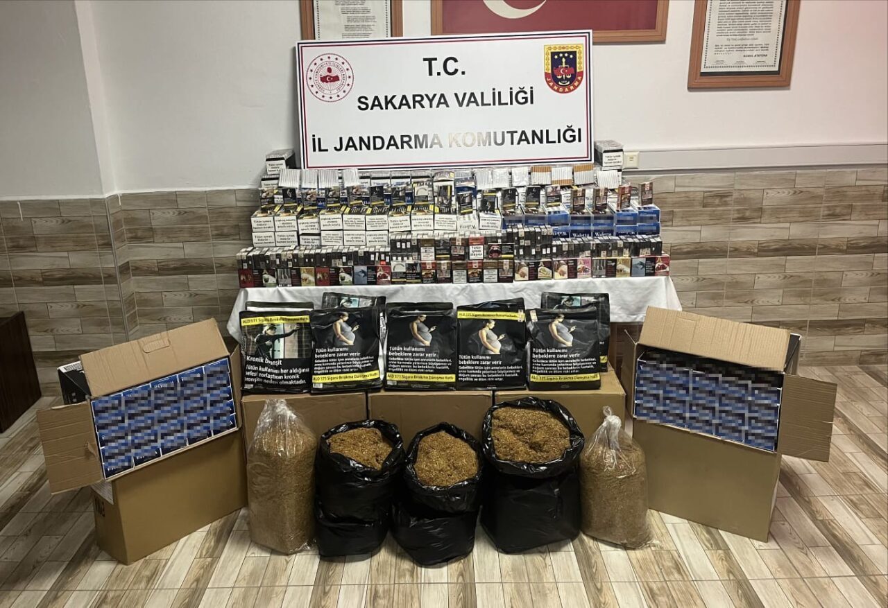 Sakarya'nın Karasu ilçesinde yapılan kaçakçılık operasyonunda, Ş.N. adlı bir kişi