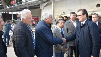 Salihli Kaymakamı Ali Güldoğan, Tekelioğlu, Çökelek ve Pazarköy mahallelerini ziyaret