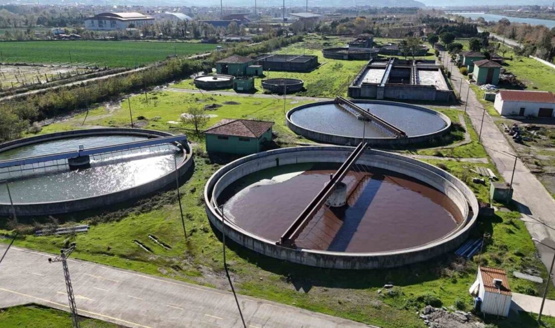 Samsun Büyükşehir Belediyesi, Bafra Atık Su Arıtma Tesisi'nde atık suları