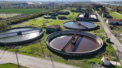 Samsun Büyükşehir Belediyesi, Bafra Atık Su Arıtma Tesisi'nde atık suları
