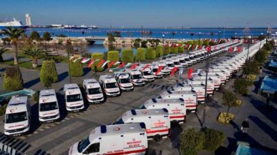 Samsun Büyükşehir Belediyesi, 350 milyon TL'ye satın aldığı 100 ambulansı