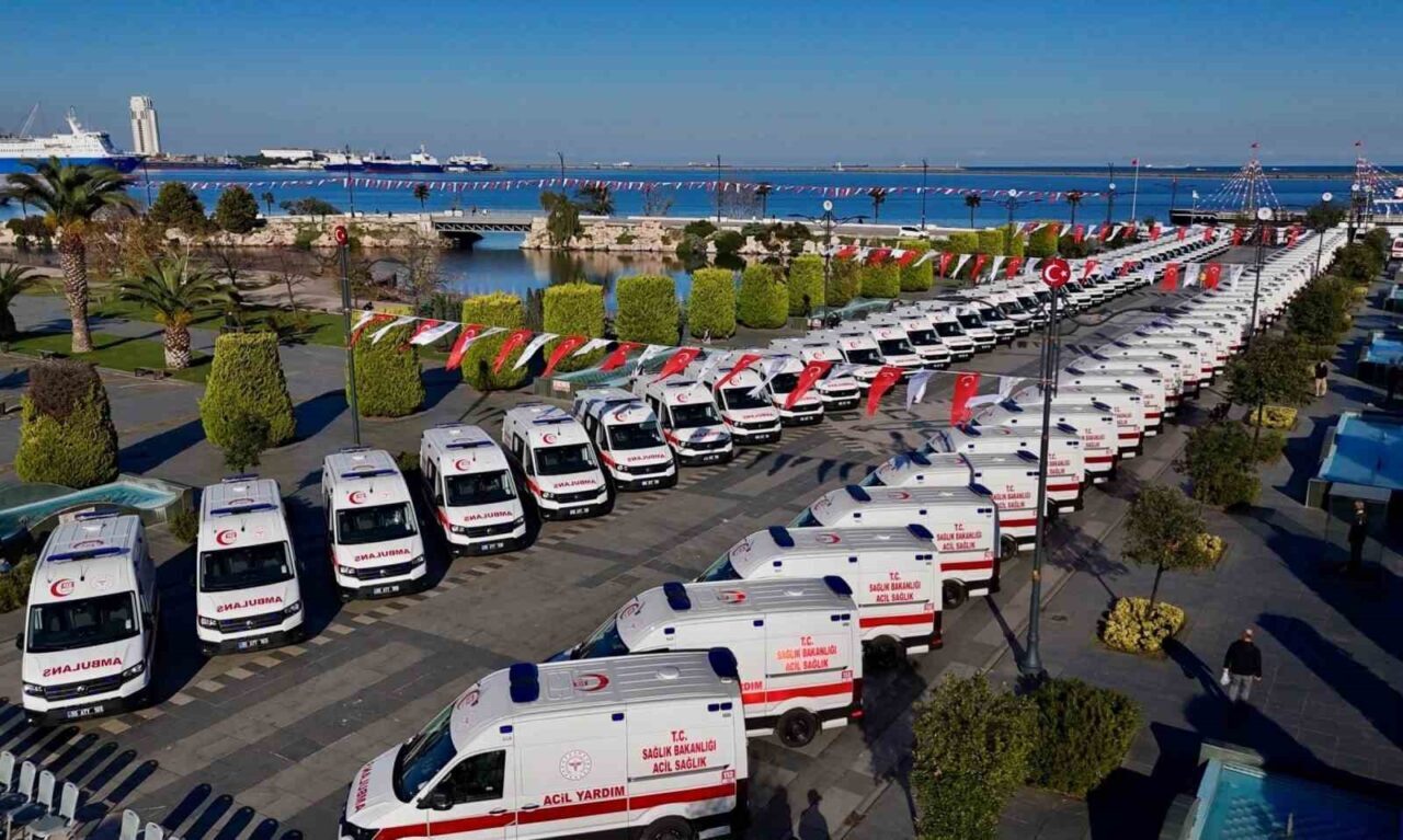 Samsun Sağlık Altyapısına Güç Katacak 100 Yeni Ambulans Hizmete Girecek