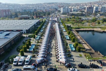Samsun 112 Acil Sağlık Hizmetleri, 2025’te 141 bin vakaya müdahale etti, 4 milyon km yol katetti