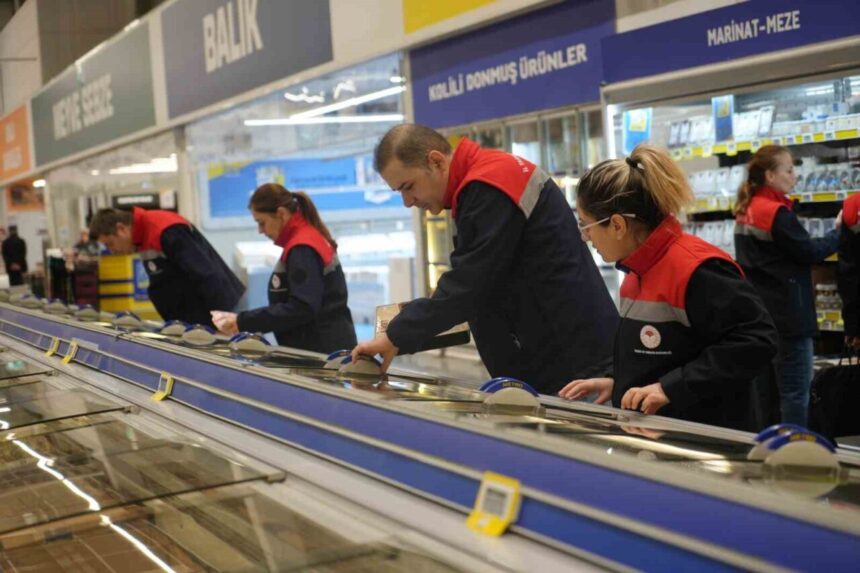 Samsun Tarım Müdürlüğü, 2025’te 188 denetçi ile 22 bin 500 denetimde 285 işletmeye 23 milyon TL ceza kesti.