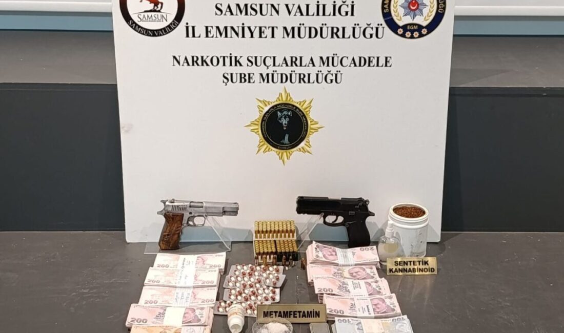Samsun'da düzenlenen uyuşturucu operasyonlarında 7 şüpheli yakalandı. Emniyet ekipleri, düzenledikleri