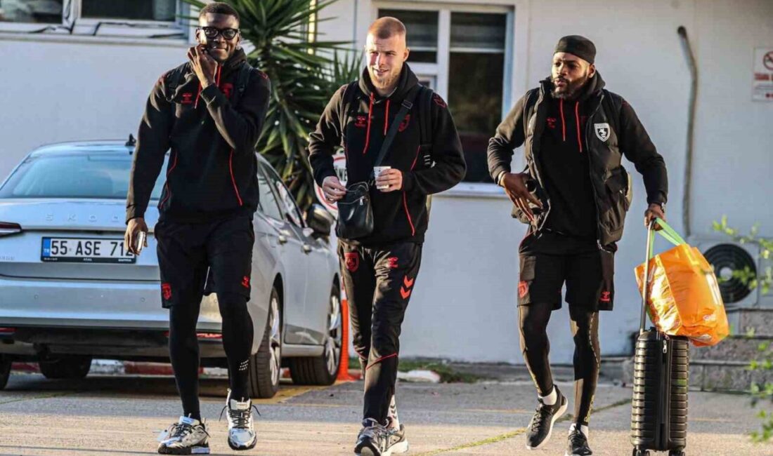 Samsunspor, Galatasaray Maçı Hazırlıklarını Tamamlayarak İstanbul’a Uçtu Samsunspor, Trendyol Süper Lig'in 15. haftasında Galatasaray ile oynayacağı maç