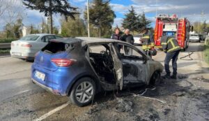 Samsunspor, futbolcusu Anthony Musaba'nın aracında çıkan yangınla ilgili yaptığı açıklamada,