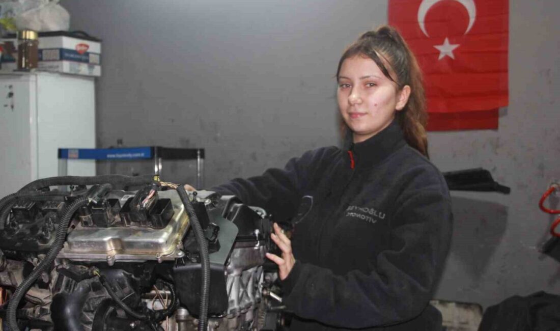 Altınordu’da Genç Bir Kız Oto Bakım Atölyesinde Çalışarak Takdir Topluyor Ordu Altınordu'da 17 yaşındaki Dilem Selis, sanayi sektöründe tek kız