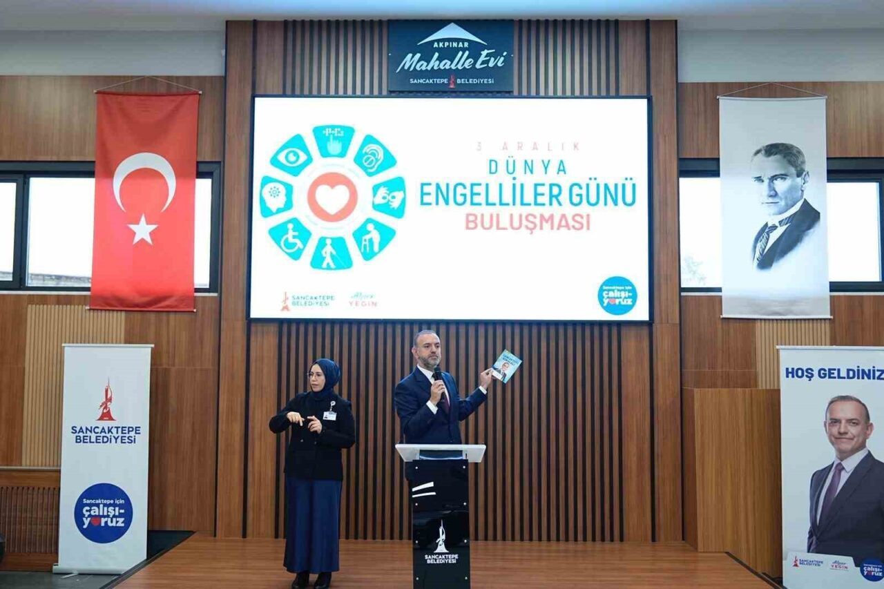 Sancaktepe Belediye Başkanı Alper Yeğin, 3 Aralık Dünya Engelliler Günü