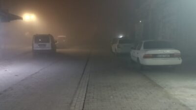 Şanlıurfa'da akşam saatlerinden itibaren etkili olan yoğun sis, sabah saatlerinde