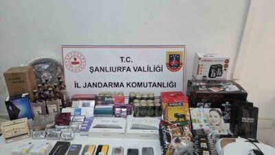 Şanlıurfa'nın Suruç ilçesinde, İl Jandarma Komutanlığı’nın düzenlediği operasyonda, gümrük kaçağı