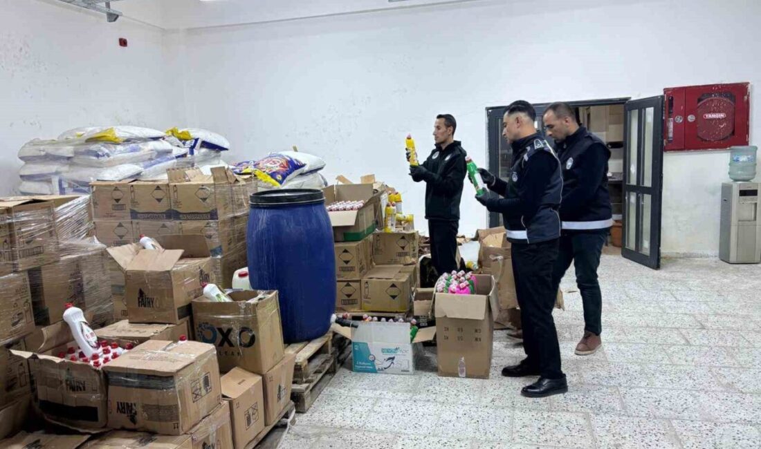 Eyyübiye’de Sahte Deterjan Üretimi Yapan İki Depoya Baskın Yapıldı Şanlıurfa'nın Eyyübiye ilçesinde, Zabıta Müdürlüğü ve Jandarma ekipleri, sahte deterjan