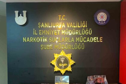 Şanlıurfa’da uyuşturucu operasyonu: 2 gözaltı