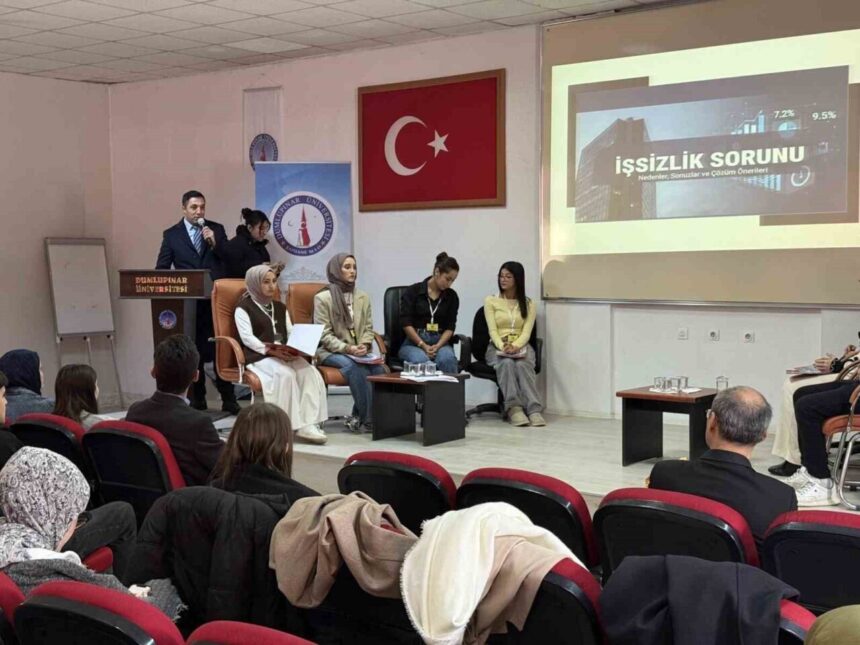 Dumlupınar Üniversitesi’nde Şaphane Sosyo-Ekonomik Analiz Çalıştayı Düzenlendi