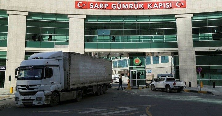 Kaçkar Gümrük ve Ticaret Bölge Müdürlüğü, Kasım ayında Sarp, Aktaş