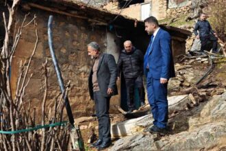 Sason’da Engelli Bireylerin Yaşadığı Aile, Yangın Sonrası Yalnız Bırakılmadı