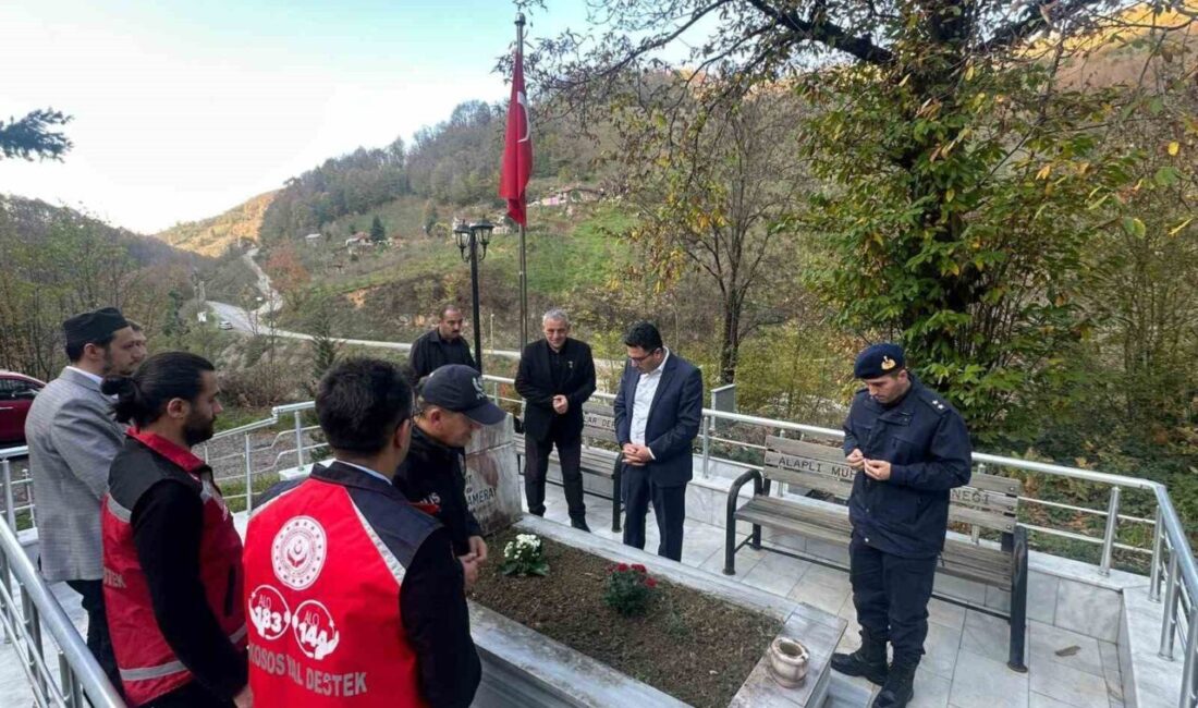 Şehit Aydın Kameray, vefat yıl dönümünde Alaplı’da düzenlenen bir törenle