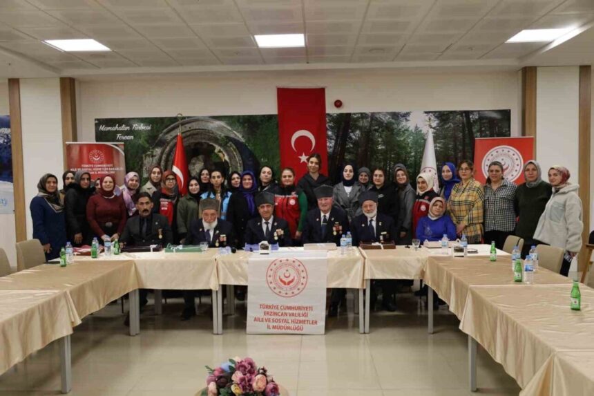 Erzincan’da Şehit Yakınları ve Gaziler, Kız Yurdu Öğrencileriyle Buluştu