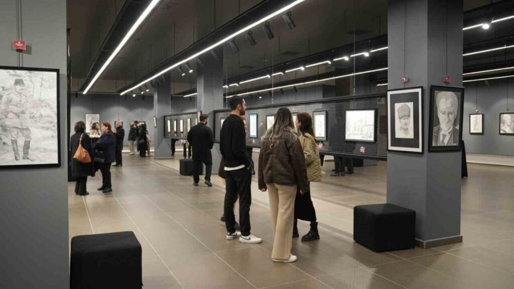 Gaziantep’in Kurtuluşunun Anısına 104 Eserle Açılan Sergi Sanatseverlerle Buluştu