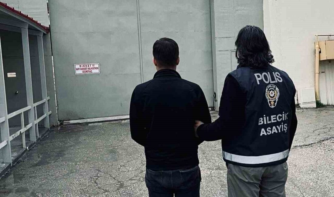 Bilecik’te, 8 dolandırıcılık suçundan aranan ve 7 yıl 6 ay