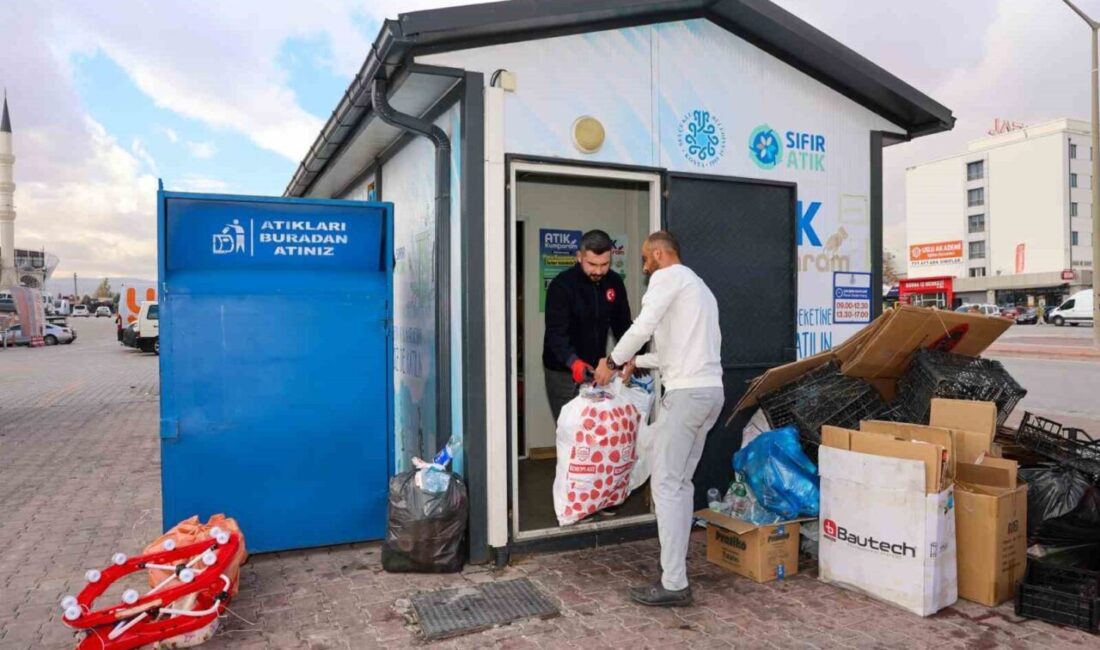 Konya'nın Selçuklu Belediyesi, 2022'de başlattığı “Atık Kumbaram Projesi” ile geri