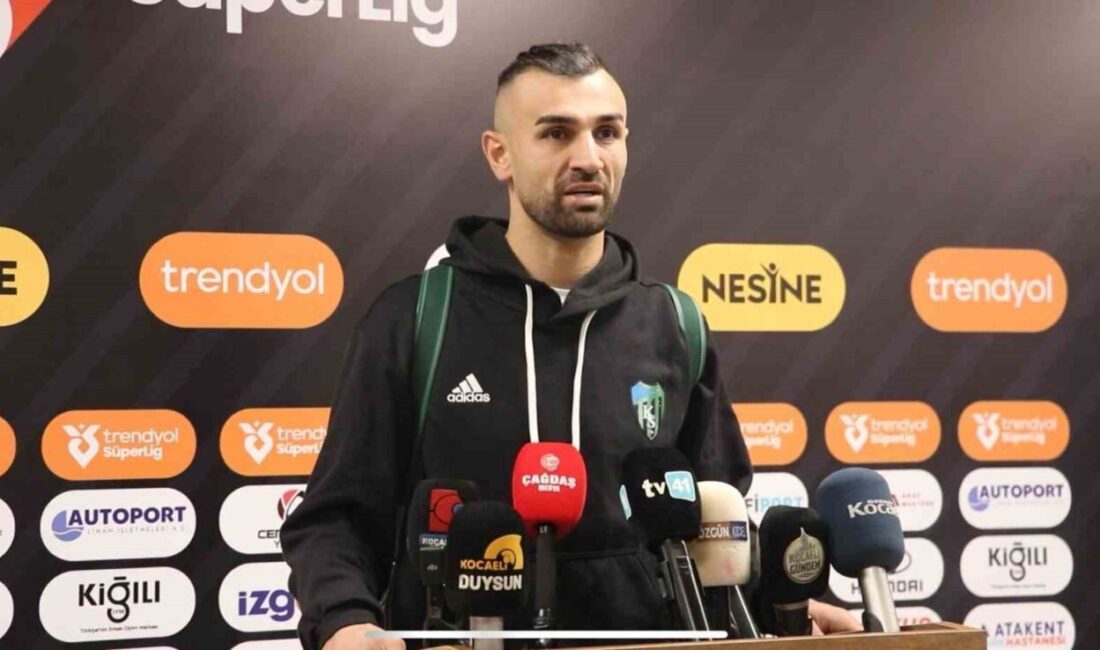 Kocaelispor'un golcüsü Serdar Dursun, Kasımpaşa maçından sonra bahis skandallarıyla ilgili